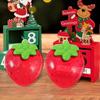 6 Packs of Strawberry Jewelry Boxes, Candy Boxes, Candy Cans, Candy Containers, Valentine's Day Strawberry Containers, Gifts for Teachers and Friends