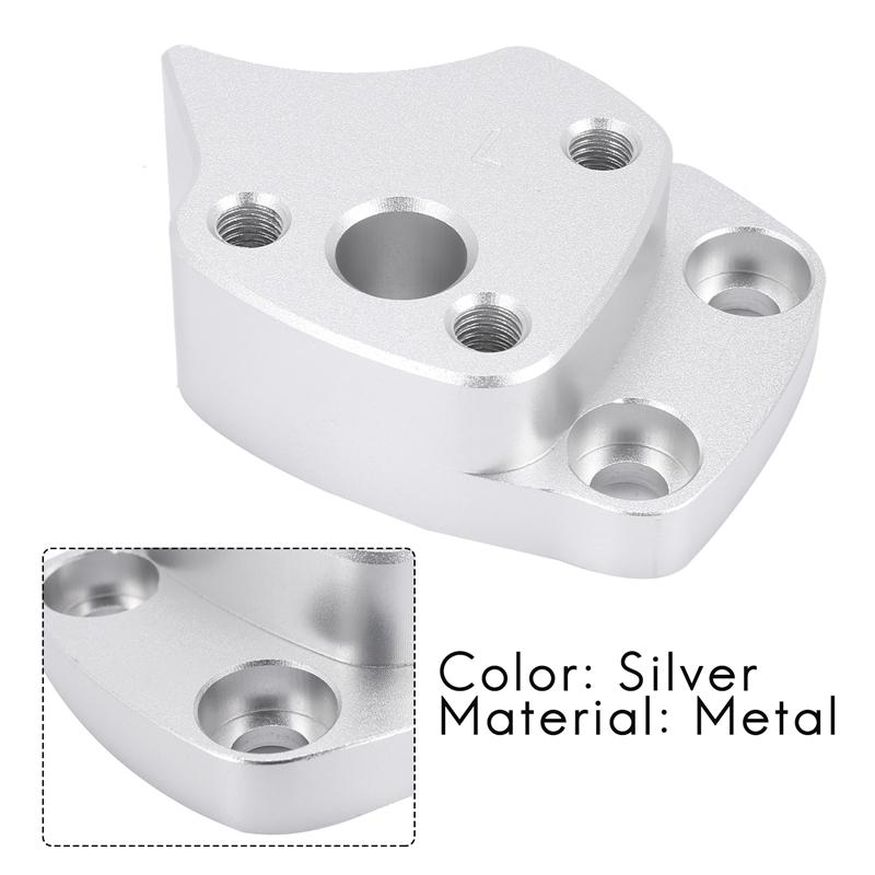 Élévateur de guidon 25mm pour Yamaha FJR1300 FJR 1300 2001-2005 élévateurs de barre de poignée en argent accessoires de moto