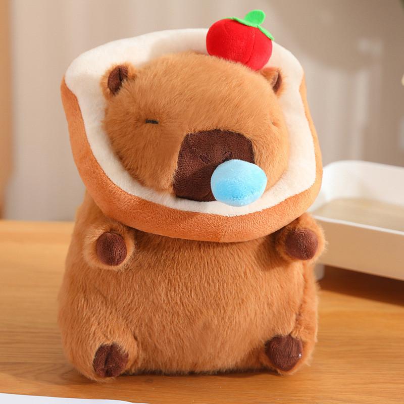 Adorable Capybara Plush Toy Featuring Unique Colorful Designs And Soft Filling Material