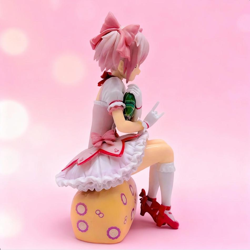 New Arrival Magical Girl Madoka Anime Movie Merch | Cute Noodle Stopper - Collectible Series Figurine, Desktop Decoration