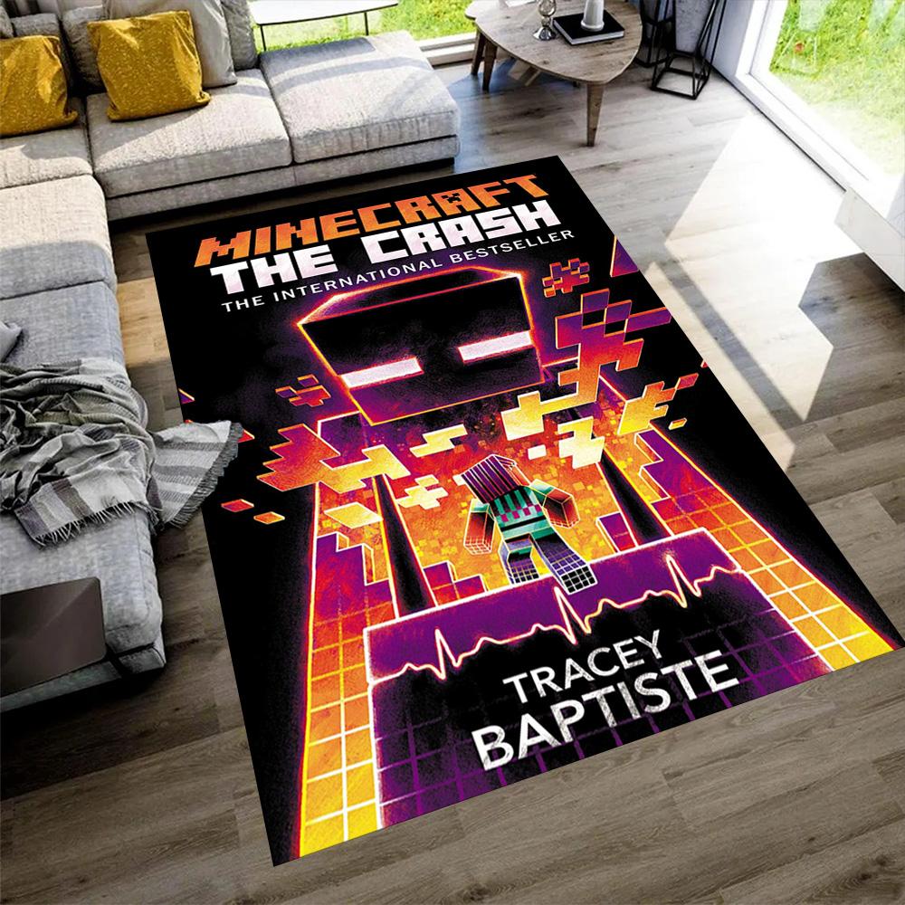 Minecraft Floor Mat Design for Bedrooms Kitchen Foyer Decorate Room Anti-slip Rug Anime Office Decor Wedding Party Gift