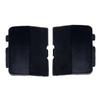 2x Black Rear Bumper Towing Hauling Hook Cover Cap Insert For Mazda 6 2012-2015