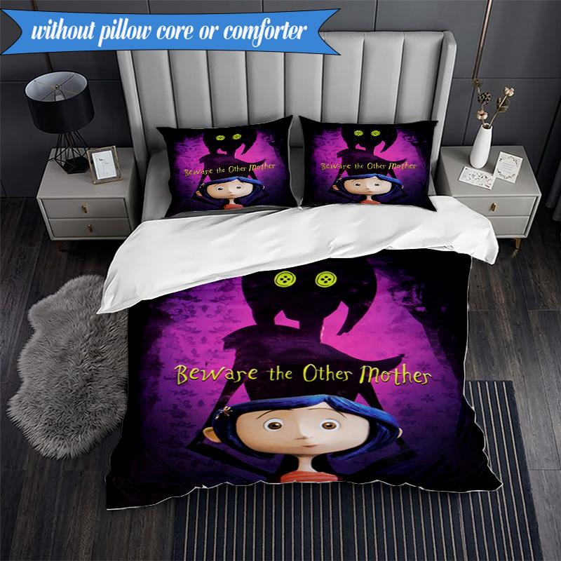 Fantasy In Horror Mother 3pcs K-pop Music Group Bedding set,Ideal for Bedroom, Dormitory,Including Duvet Cover And 2pcs Pillowcases,Fan Gifts