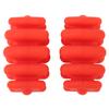 Archery Bow Limbs Stabilizer Silicone Universal Vibration Dampener Compound Bow Limbs Shock Absorber 2pcs Red