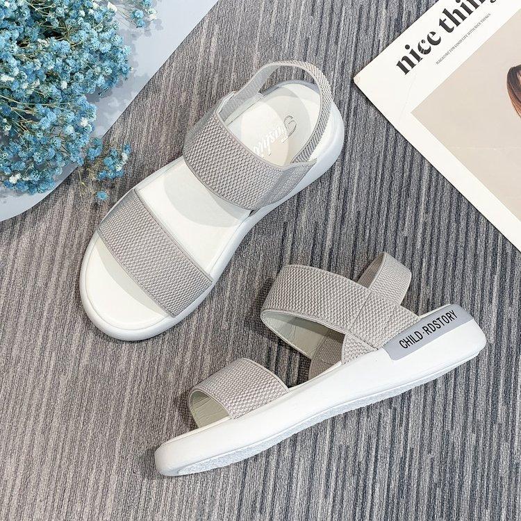 Women's Sandals 2024 Summer Closed Toe Flat Sandals Women Fashion Platform Romen Sandals Women Outdoor Casual Sport Sandals