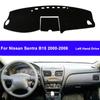 Car Auto Dashboard Cover Carpet Cape For Nissan Sentra B15 2000 2001 2002 2003 2004 2005 2006 Dash Mat Dashboard Pad Anti-UV