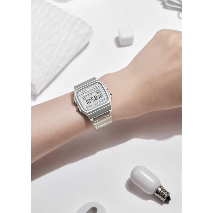 Casio Watch Casio Collection F-91WS-7JH White (1 Count)