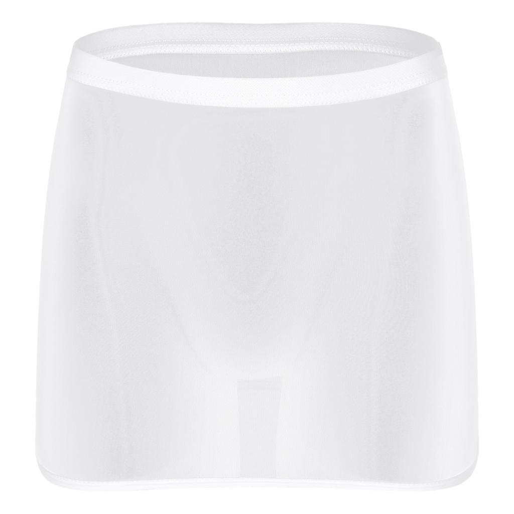 Dam Sexiga Nattklubb Pennskjolar Solid Låghöjd Stretchig Transparent Mini Micro Kjol Paket Höftkjol