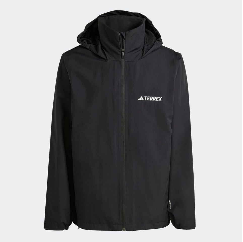 adidas Multi Essentials 2L Regenjacke Schwarz (JM8692)