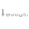 Door Lock Repair Kit 51217035421 Front Left Right Door Lock Barrel Repair Set for X5 E53 19992006