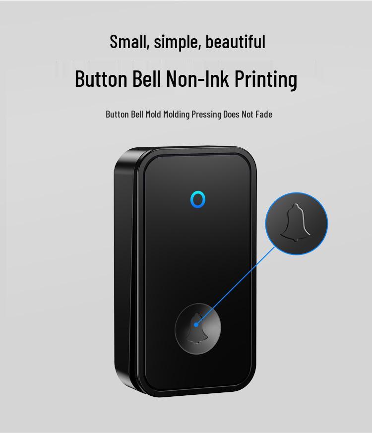 Kajia Si Wireless Self-Powered Doorbell with Long-Range, Three Receivers, Waterproof Design, and Flash Alert