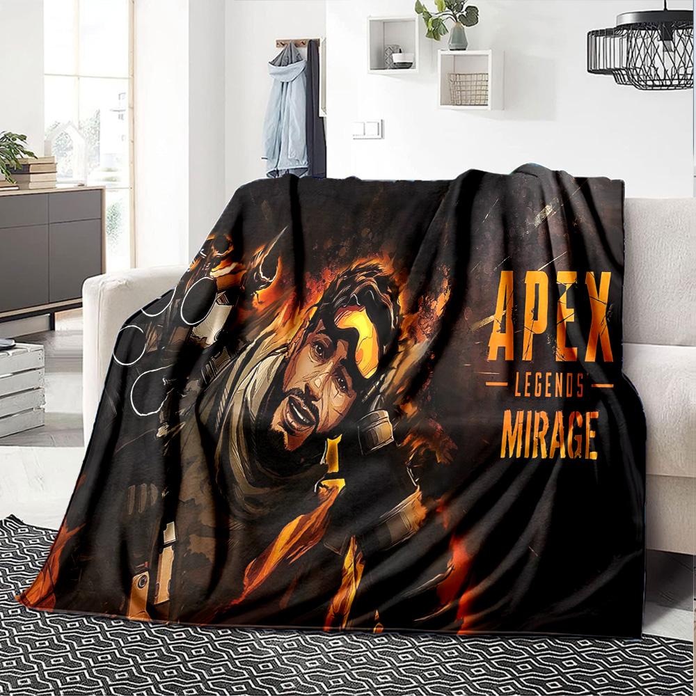 Space Explorer Adventure Flannel Blanket, Soft Polyester, Modern Design, All-Season for Camping, Travel, Gifts for Holidays or Birthdays
