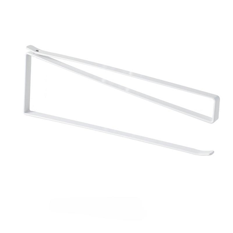 Multi-Functional Kitchen Storage Rack with Wall-Mounted Paper Towel Holder, Ideal for Cling Film, Dishcloth, Foil Dispenser