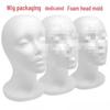 Foam Wig Stand for Hair Styling and Trimming Mannequin