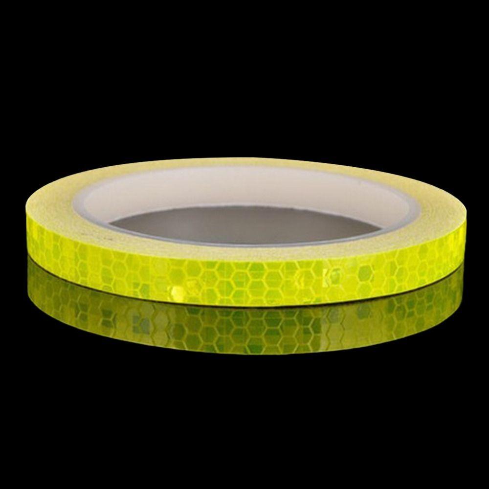 Film Warning Tapes Tape For Cycling Bicycle Wheel Decor Warning Strip Bike Reflective Tape