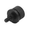Motorcycle Seat Bolt, Seat Mount Bolt Screw Cap Nuts, Compatible with Harley-Davidson Aluminum Alloy, Black