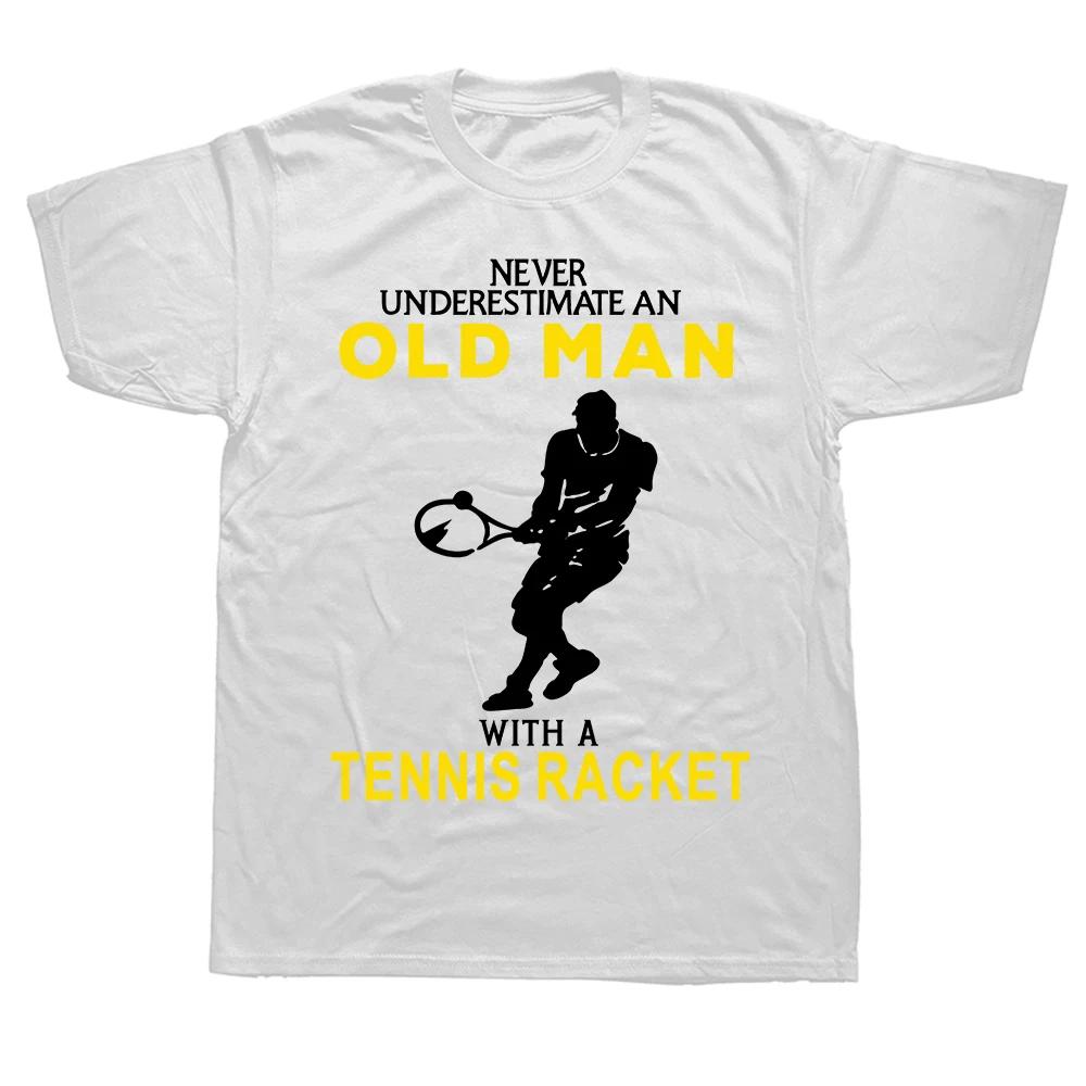 Funny Tennis Periodic Table Tennis Player Nerd Vintage T Shirts Streetwear Short Sleeve Birthday Gifts Summer Style T-shirt Men