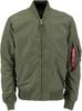 Demi-season Jacket Alpha Industries MA-1 TT Man (191103) Dark Green