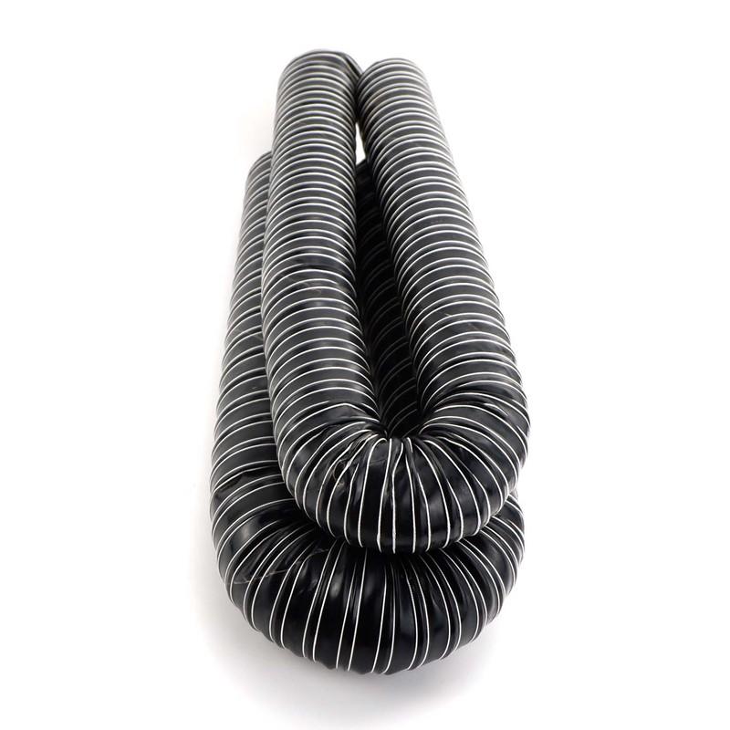 200CM 51mm 60mm 76mm ID Duct Pipe Diesel Heater Tube Hose Engine Intake Braking High Temp Resistant For Car Camper Truck Caravan