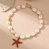Textuur Strands Strand Boho Ketting met Zeester Choker Nieuwe Schelp Ketting voor Vrouwen Meisjes