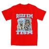 Männer Frauen Rizz Mit Tism Lustiges Autismus Waschbär Meme Shirt Accessoires Neuheit Baumwolle Autismus T-Shirt T-Shirt Kleidung Neuankömmling