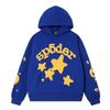 Young Thug Style Foam Letter Hoodie - Pink Hip-Hop Sweatshirt for Couples