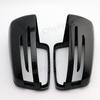 For Mercedes Benz GLK Class X204 2009 - 2015 Car Carbon Fiber Pattern Bright Black Rearview Mirror Cover Mirror