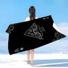 Ace of Spade Microfiber Beach Towel Absorbent Quick Dry Soft Yoga Swimming Resort Mountain Climbing Towel