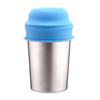 With Straw Hole Silicone Sippy Cup Lid Spill-Proof Straw Cup Cover Leakproof   Water Bottle