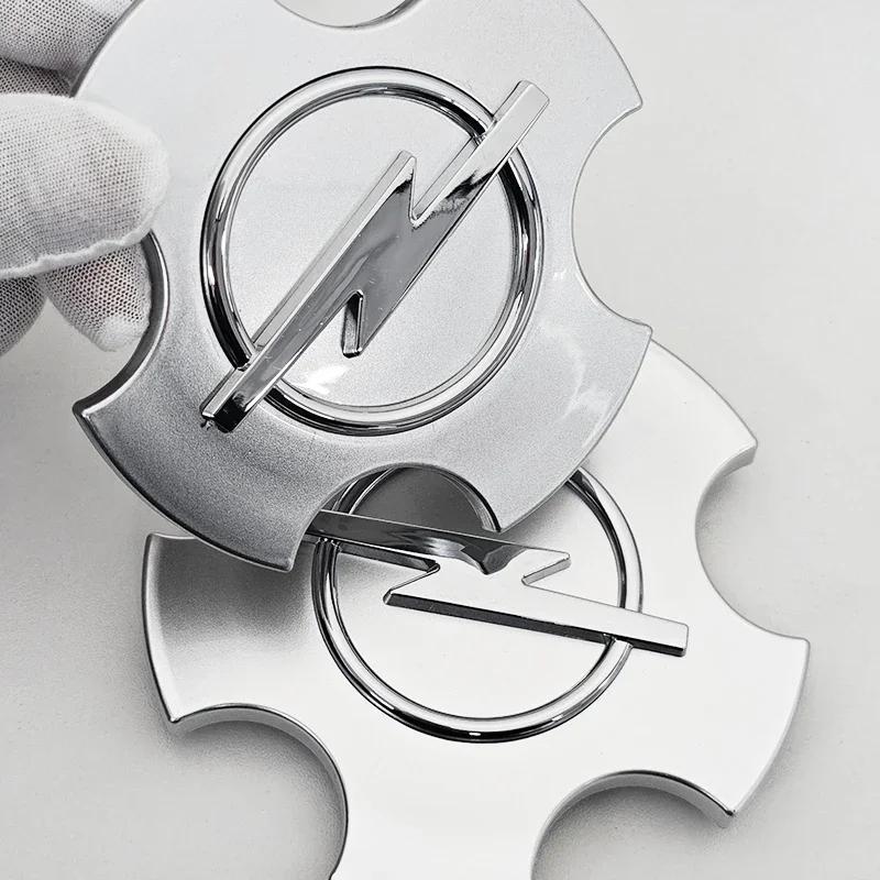 4 st 53mm 100mm 110mm Bilhjulnavkåpor Skydd Emblem För Opel Astra Insignia Mokka Zafira Corsa Vectra Antara Meriva wzjn06