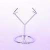 Rhombic Flaky Crystal Display Stand Metal Crystal Holder Agate Display Shelf  Home Decor