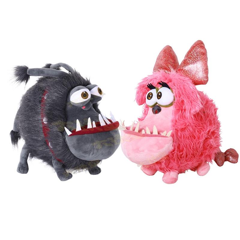 Grukel Dog Plush Doll Senior Long-haired Dog Long-haired Dog Doll Doll Toy