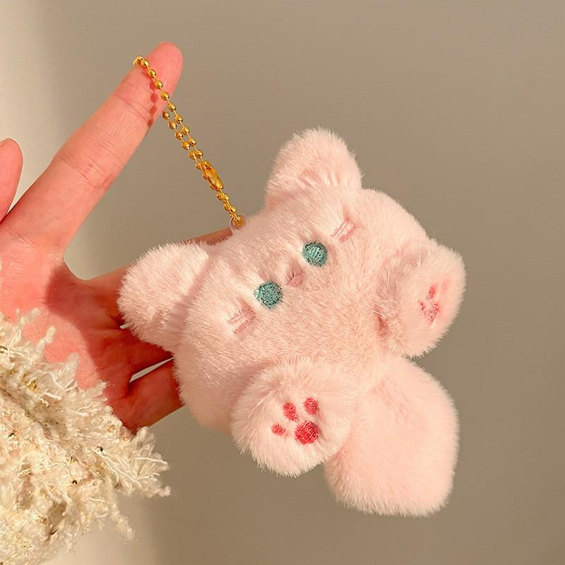 Plush Doll Keychain & Backpack Ornament: Cute Pendant for Events & Promotions