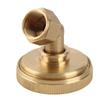 G1Celsius4 Female Thread 7 Holes Misting Spray Nozzle Garden Watering Sprayer Head (Elbow)