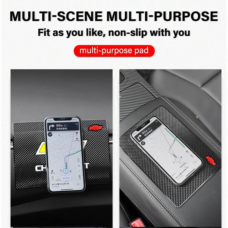 Car Anti Slip Mat Phone Holder non slip Pad Non-Slip Mat Car Styling For Chevrolet Cruze Lacetti Captiva SS Z71 Equinox Trax Impala Camaro Sonic