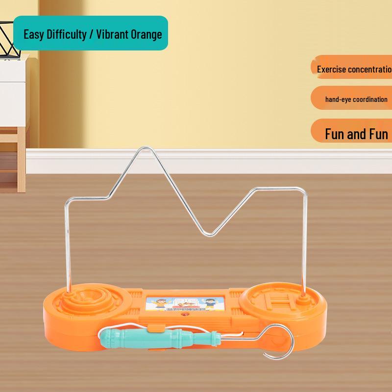 Electromagnetic Hot Wire Maze: Hand-Eye Coordination Training Game