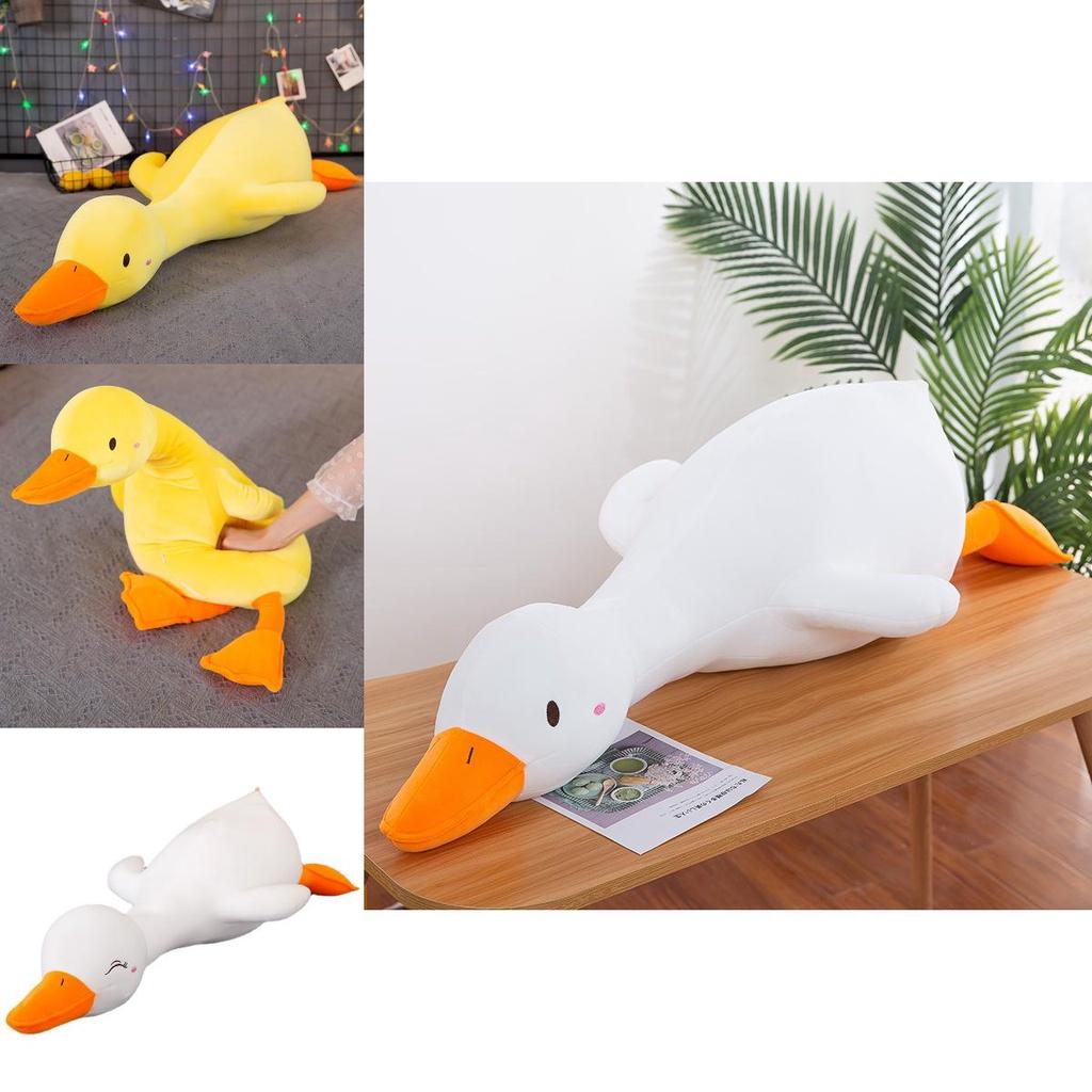 Premium Material Yellow/white Duck Goose Plush Stuffed Toy Softest Feel Guaranteed!