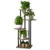 Macetero Para Flores Soporte Metálico De Pie Loft Plantas Estantería 106 Cm [Macetero1]