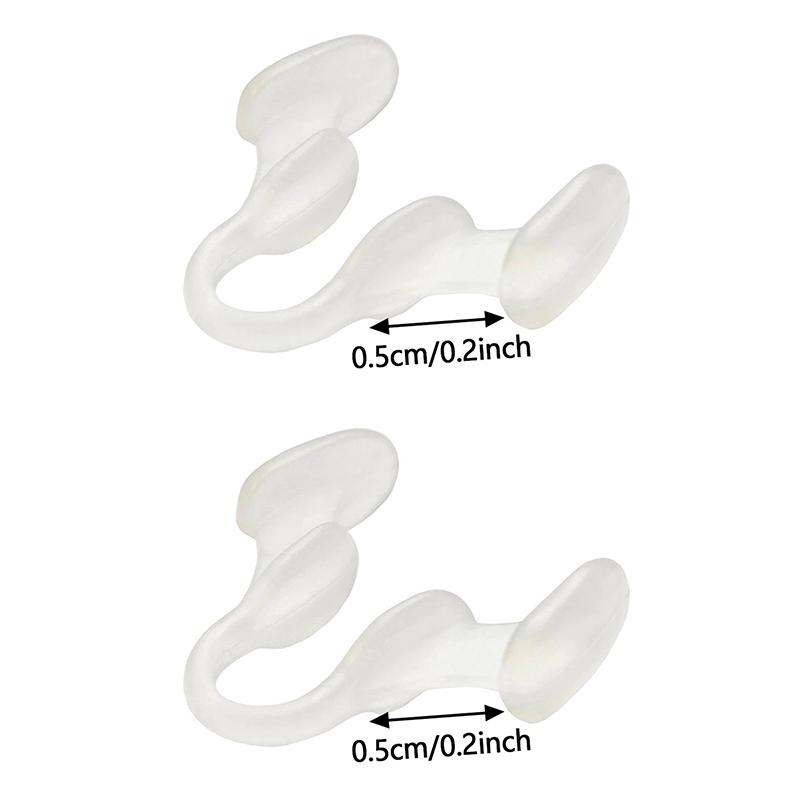 Silicone Anti Snoring Nasal Dilator Improve Sleep Silicone Nose Clip Sleeping Aid Prevention Gadget Anti-Snoring Devices Help B