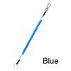 Wire Fishing Accessories Secure Buckle Lock Elastic Keychain Lanyard Spring Rope Fishing String