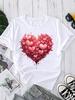 (Asian Size) star trend cute Short Sleeve T shirt Printed T-shirts O-neck Casual Clothing Fashion Female Women's Top  Graphic Tee