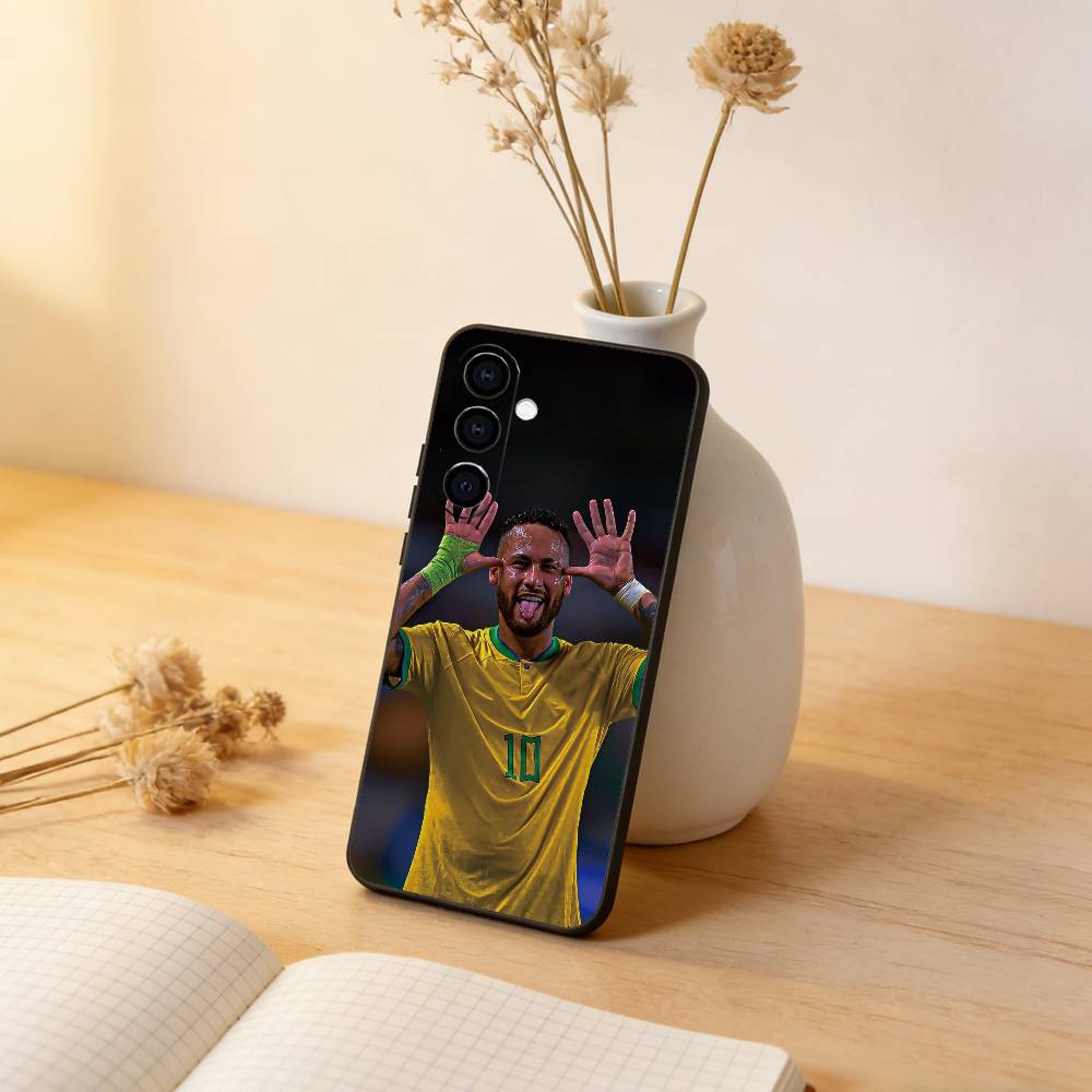 Voetbalster 10 N-Neymar Telefoonhoesje Voor Samsung Galaxy A73,A72,A71,A70,A53,A52,A51,Anderen Zwart Zacht Hoesje