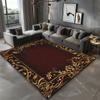 Schwarzer Marmor Teppich Wohnzimmer Luxus Dekoration Zuhause Sofa Waschbar Große Teppiche 200x300 Schlafzimmer Rutschfest Kurzer Samt Bodenmatten