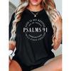 Women's Cotton Casual T-shirt, Short-sleeved Crew Neck, Printed with Baking Pattern, Knitted Fabric, All-season Comfort, Letter Pattern Design
