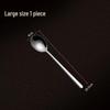 Wutuo 304 Stainless Steel Korean Long Handle Soup Spoon