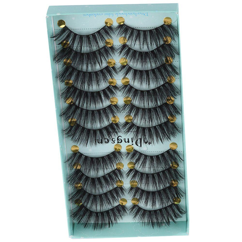 Makeup Wispies Lashes Natural False Eyelashes 3D Faux Mink Hair Thick Long Lash Extension Tools