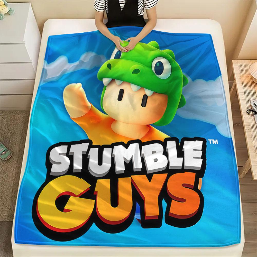 1 Stück Stumble Guys Tumble Decke, Hohe Qualität, Bequem für alle Jahreszeiten, Heimdekoration, Wärme und Komfort
