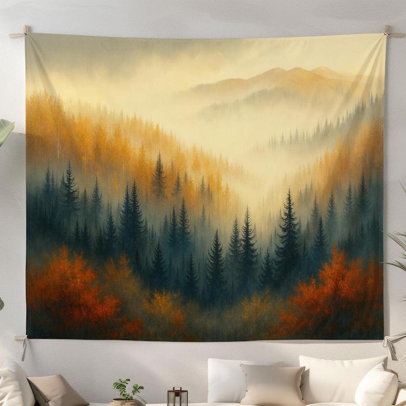 Autumn Forest Tapestry