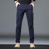 Herbst und Winter Neue Herren Straight Leg Elastische Slim Fit Herren Freizeithose, Tägliche Vielseitige Hose für Herren