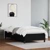 Vidaxl Bed Frame, Black, 90X190 Cm, Faux Leather